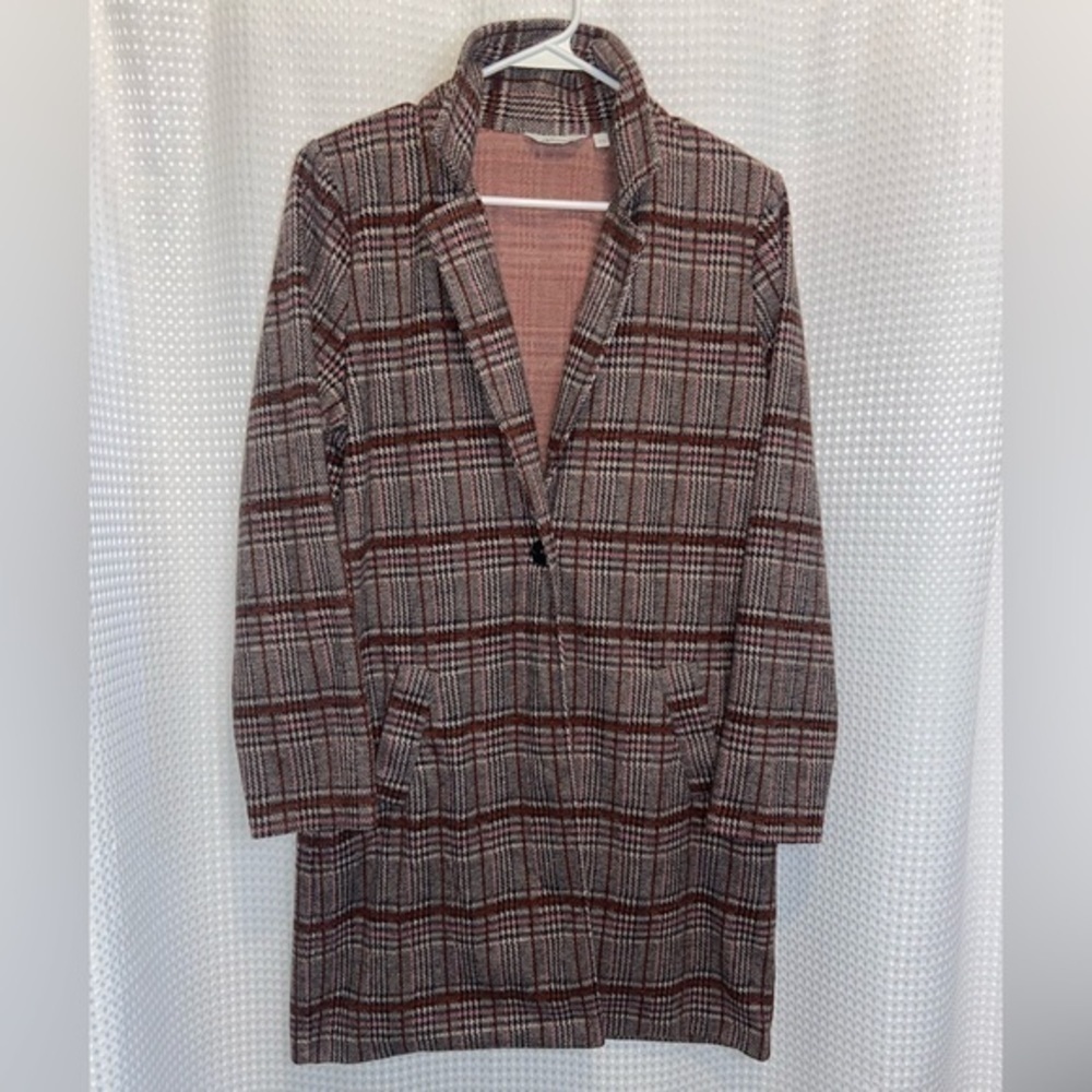 REITMANS plaid midi Blazer/coat size medium - Picture 3 of 14